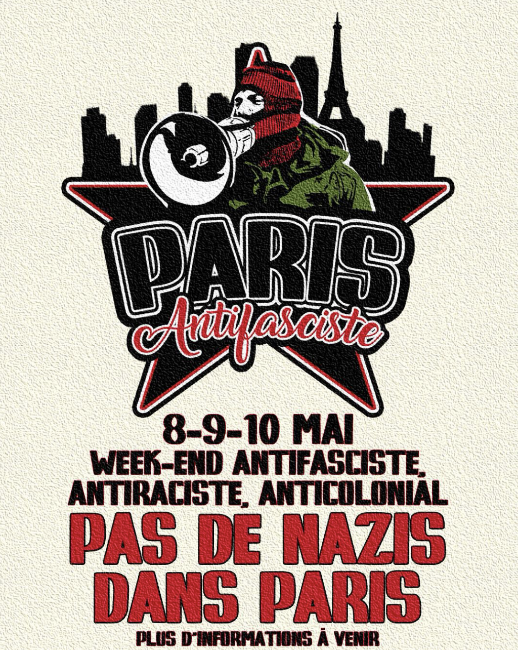 Paris Antifasciste / 8 au 10 mai 2026