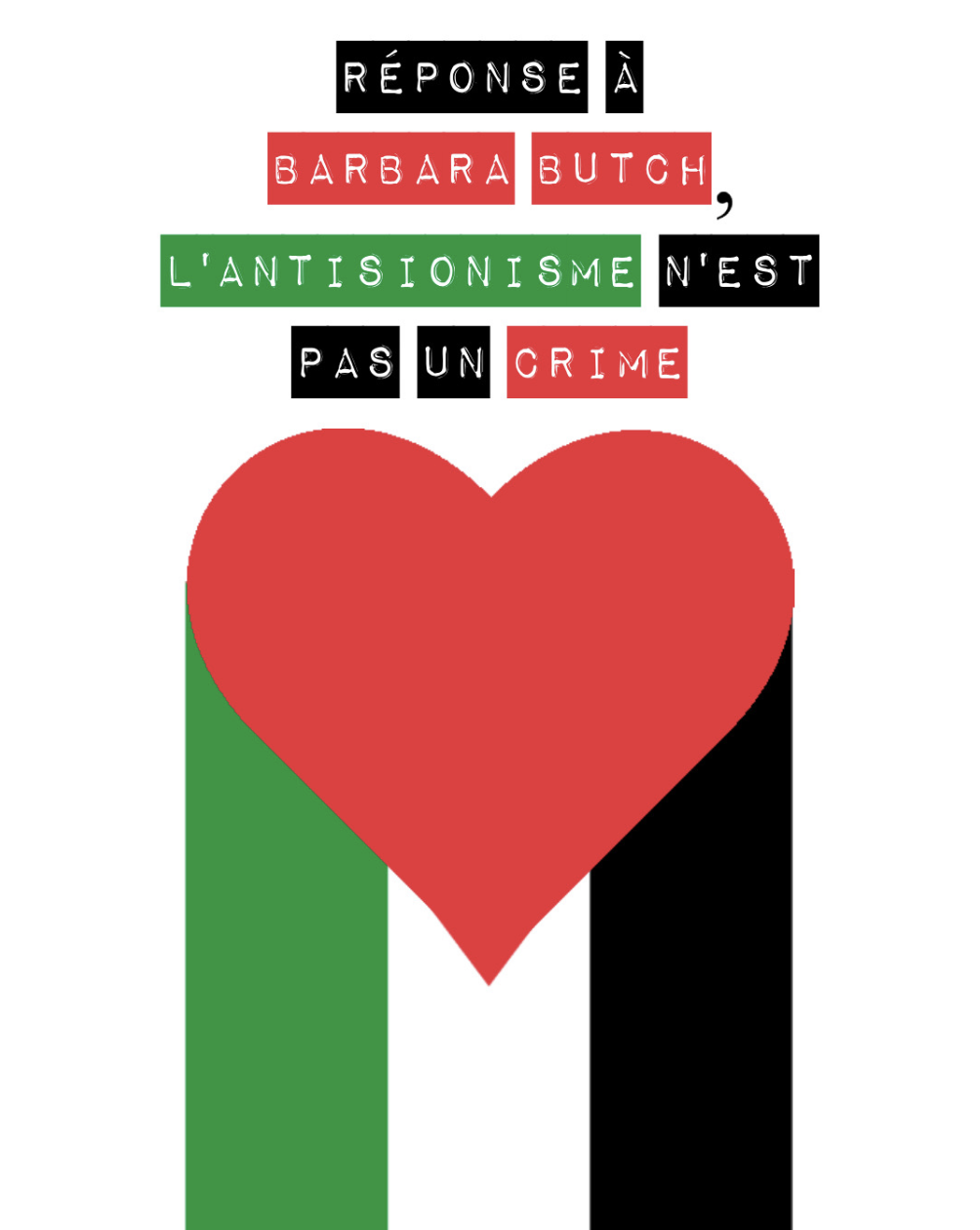 Réponse à Barbara Butch, l'antisionisme n'est pas un crime.