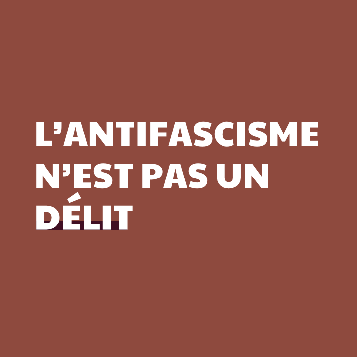 L'antifascisme n'est pas un délit